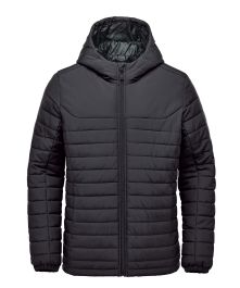 Nautilus quilted hooded jacket